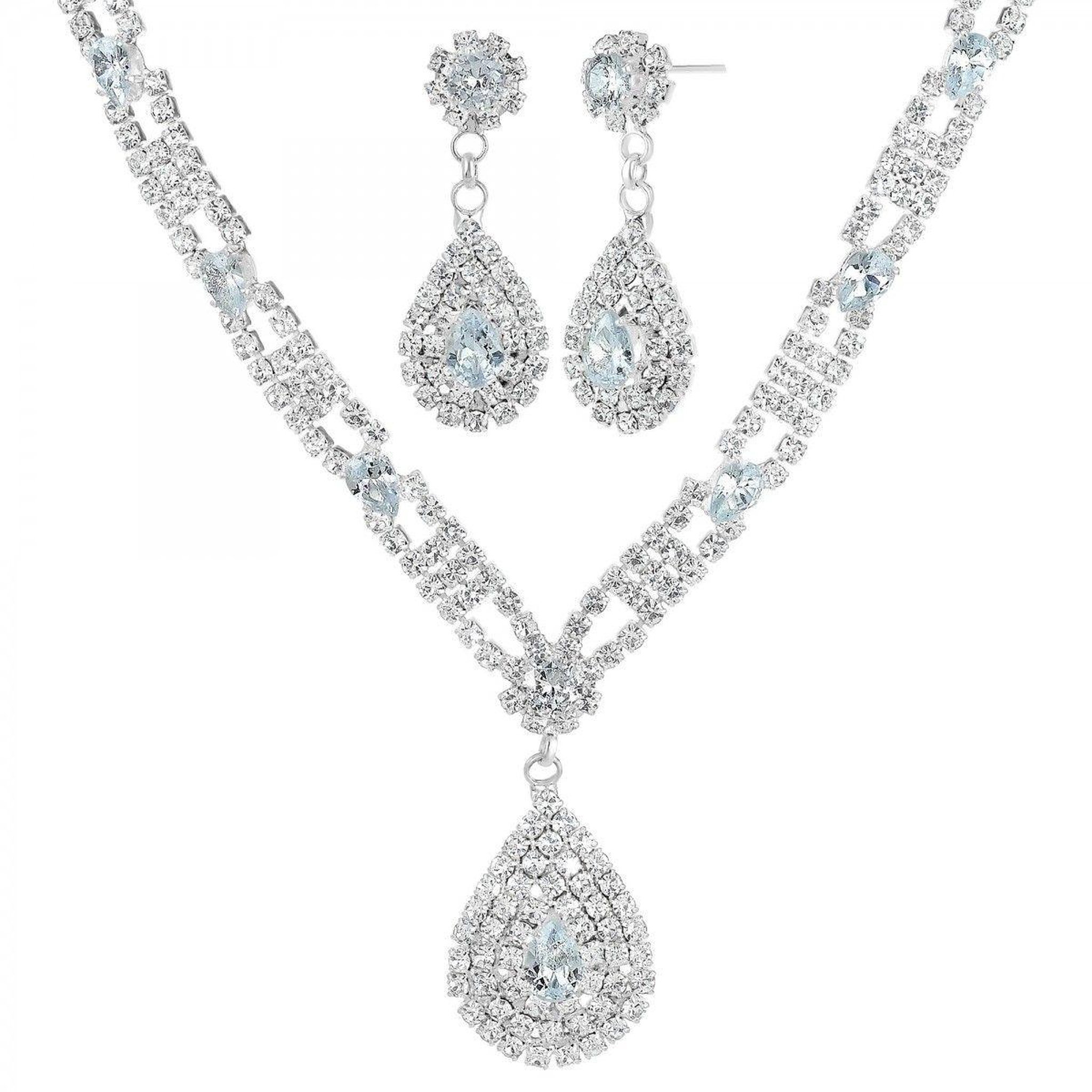 SC CRYSTAL Parure SC Crystal ornée de Cristaux scintillants
