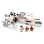 Voir la diapositive 3 : LEGO Star Wars 75301 Le X-Wing Fighter de Luke Skywalker, Jouet, Figurines, Vaisseau Spatial