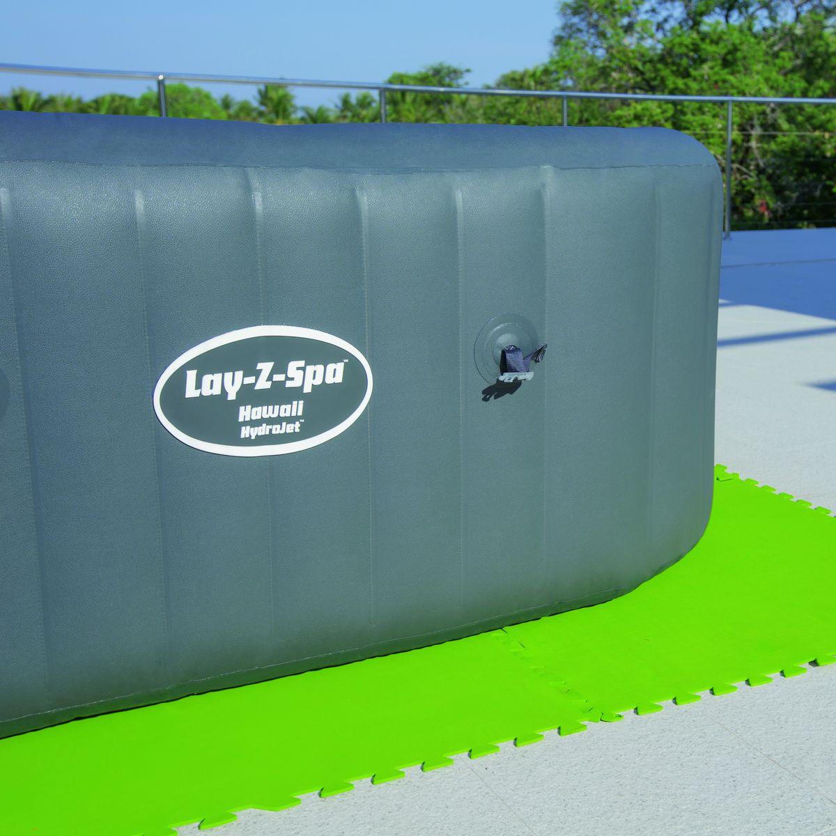 BESTWAY Lot de 9 tapis de protection pré formés