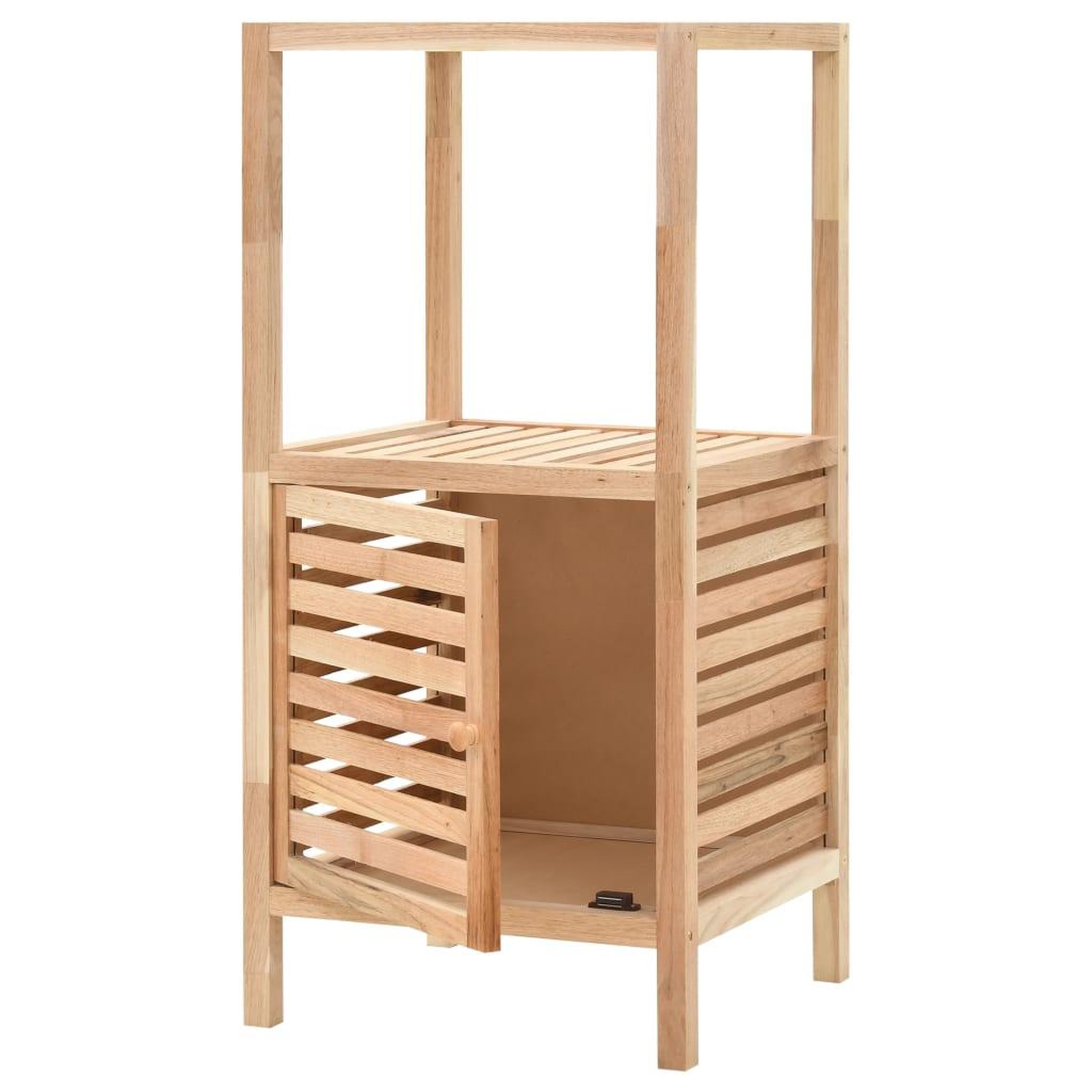 Voir la diapositive 2 : VIDAXL Armoire de salle de bain Bois de noyer 39,5x35,5x86 cm