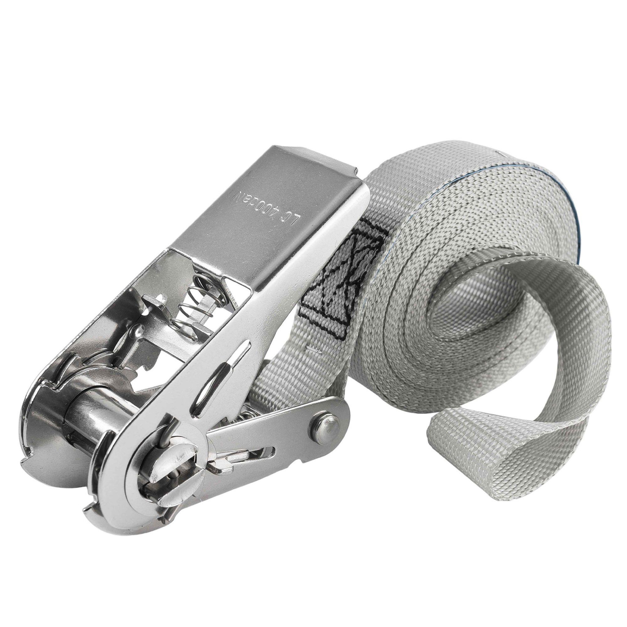Ponsa Sangle à cliquet inox 5m