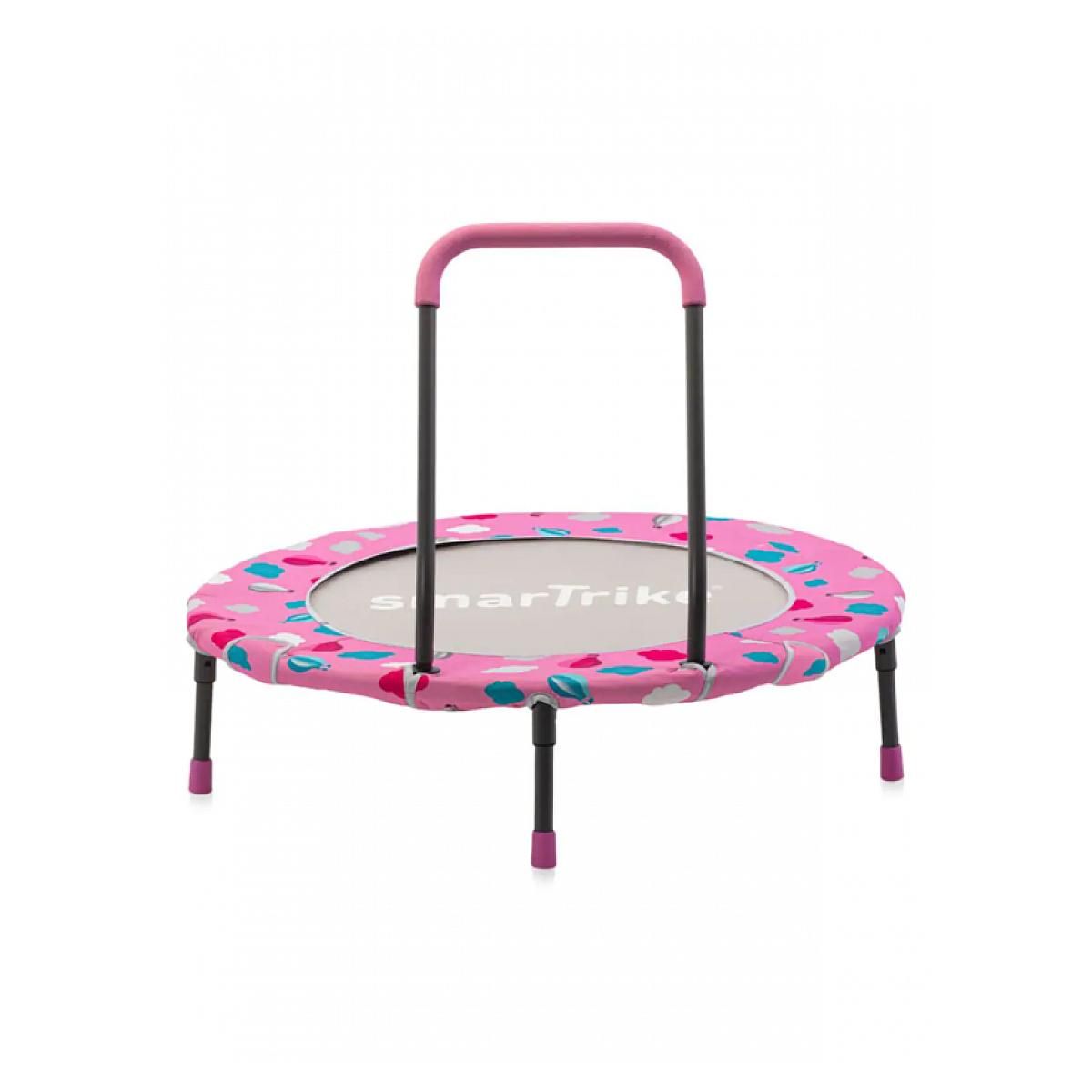 SMARTRIKE Trampoline 3 en 1 rose