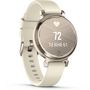 Voir la diapositive 3 : GARMIN Tracker d'activité Lily 2 Cream Gold bracelet blanc coco