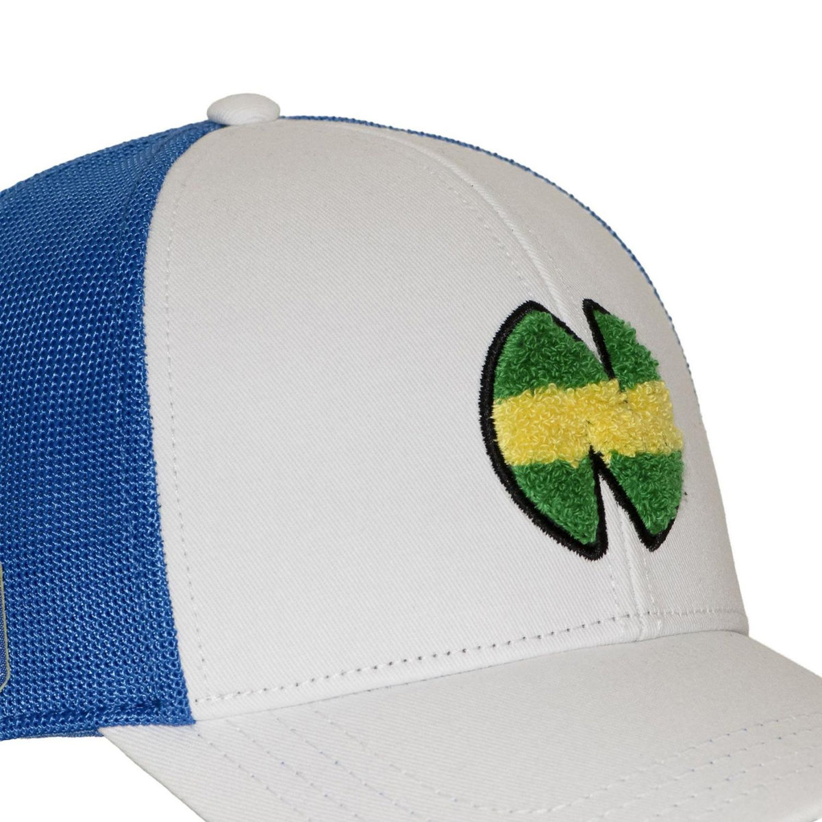 CAPSLAB Casquette baseball avec filet et patch Olive & Tom Newteam