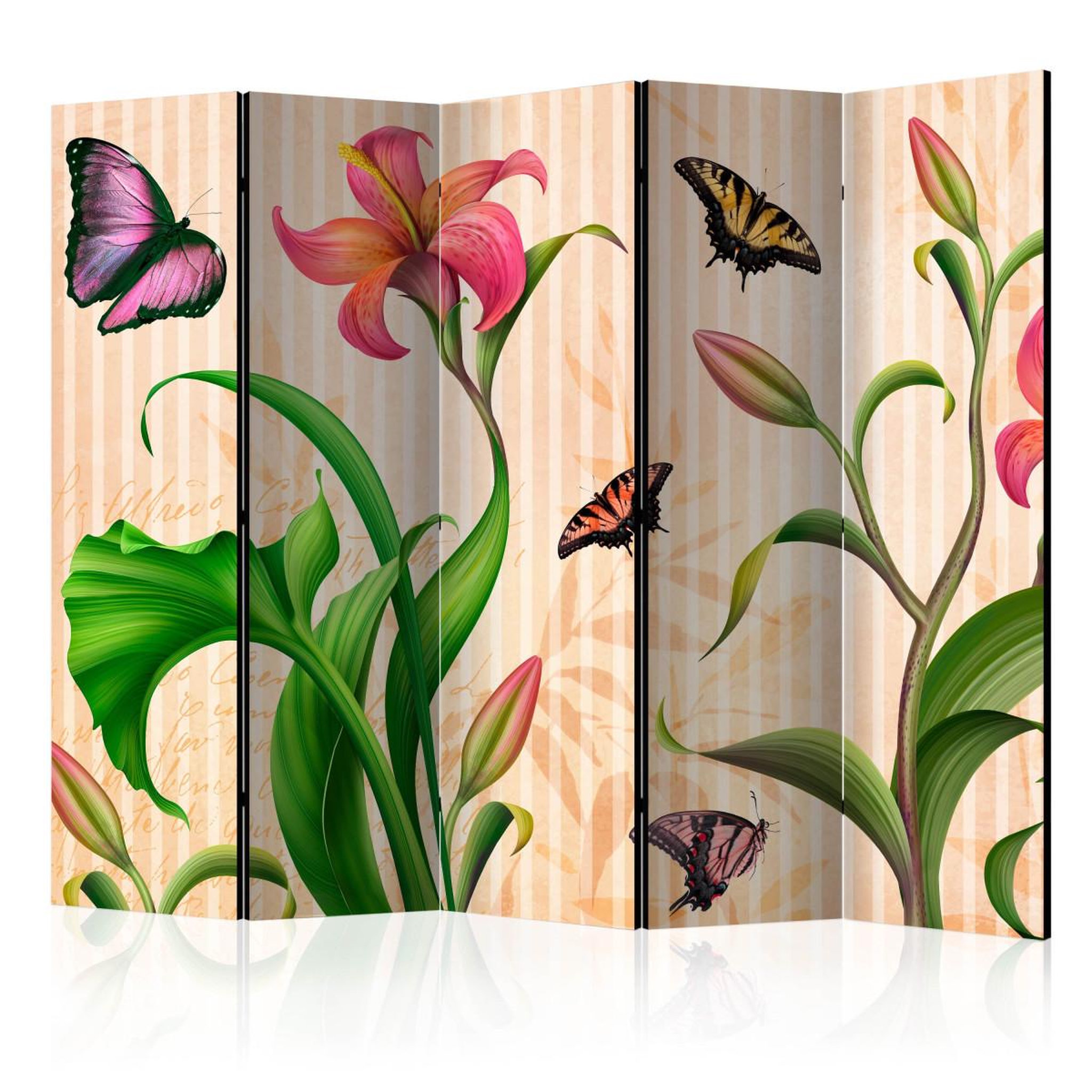 Paris Prix Paravent 5 volets  vintage spring  172x225cm