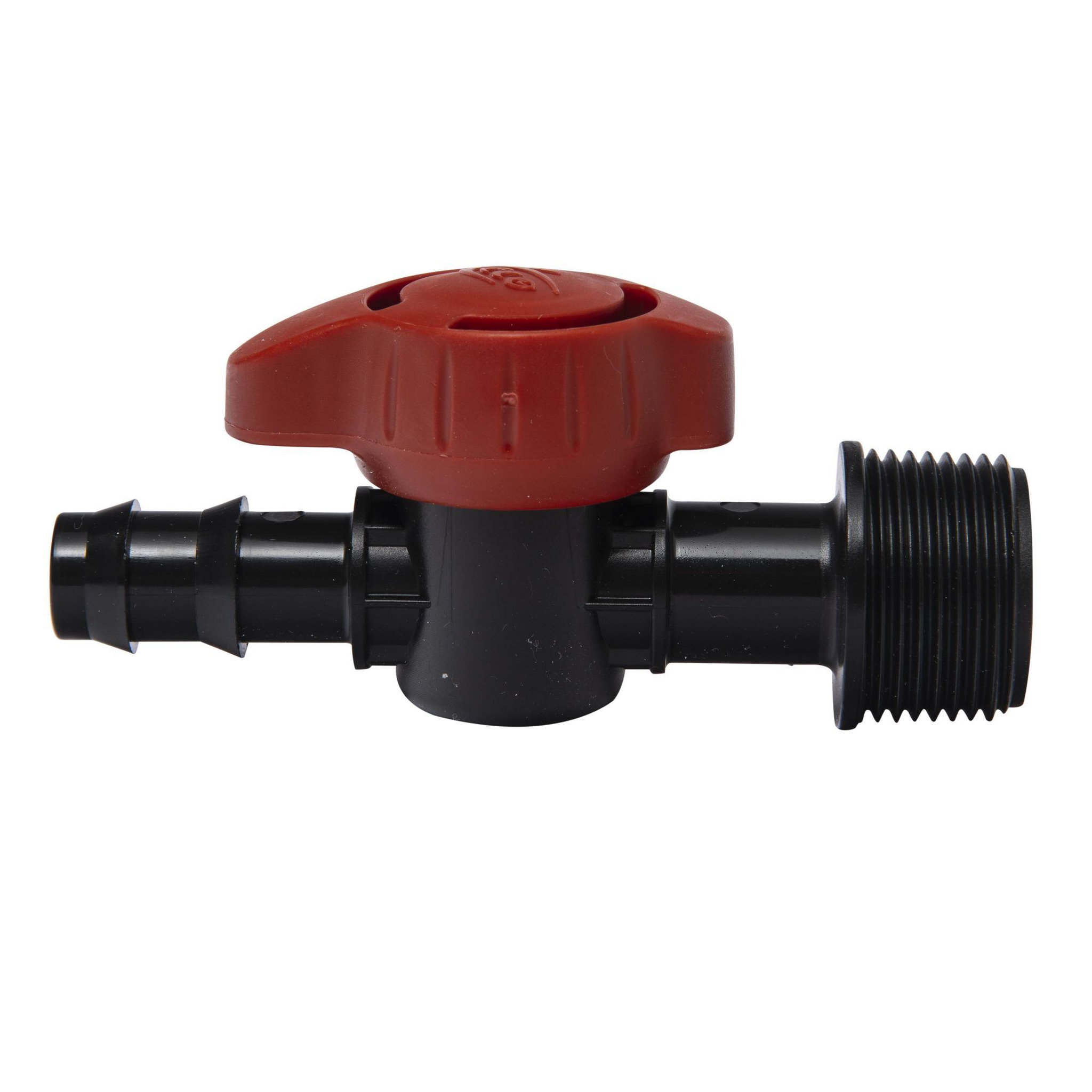 Voir la diapositive 4 : Jardibric Raccord vanne d'arrêt M3/4   Ø 16mm