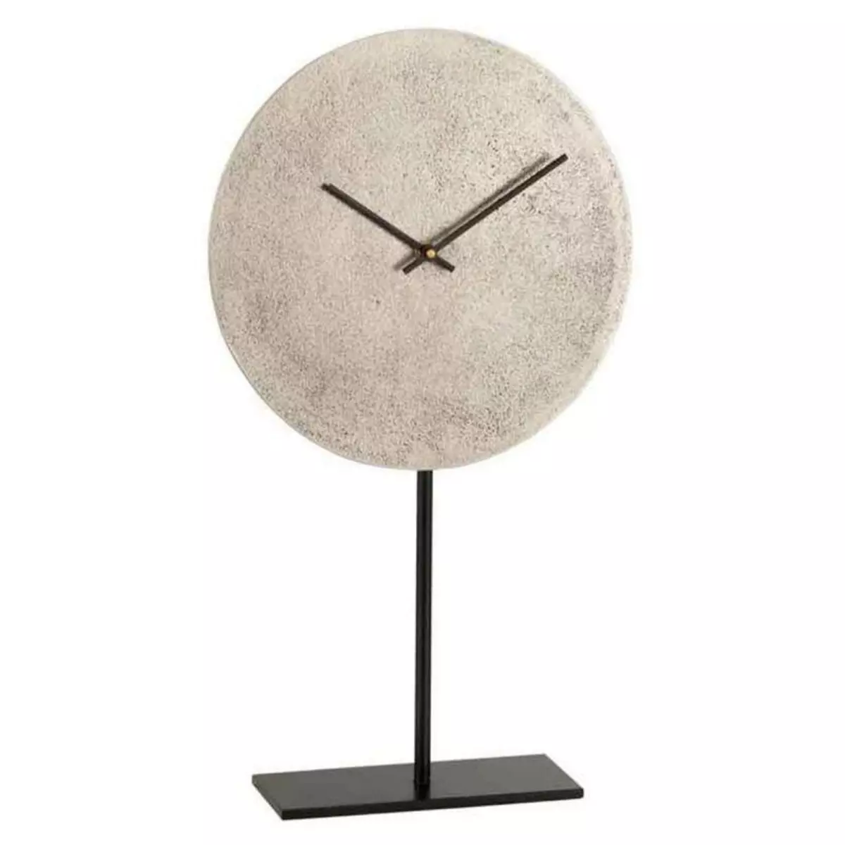 Paris Prix Horloge sur Pied en Métal  Matia  41cm Argent