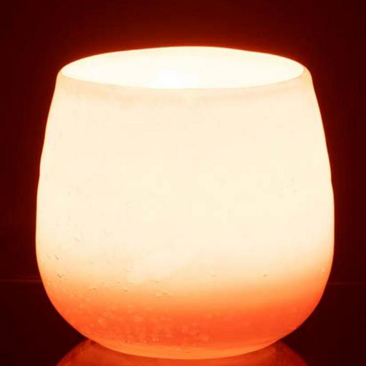 Paris Prix Vase Design en Verre  Juliette  11cm Orange & Rose