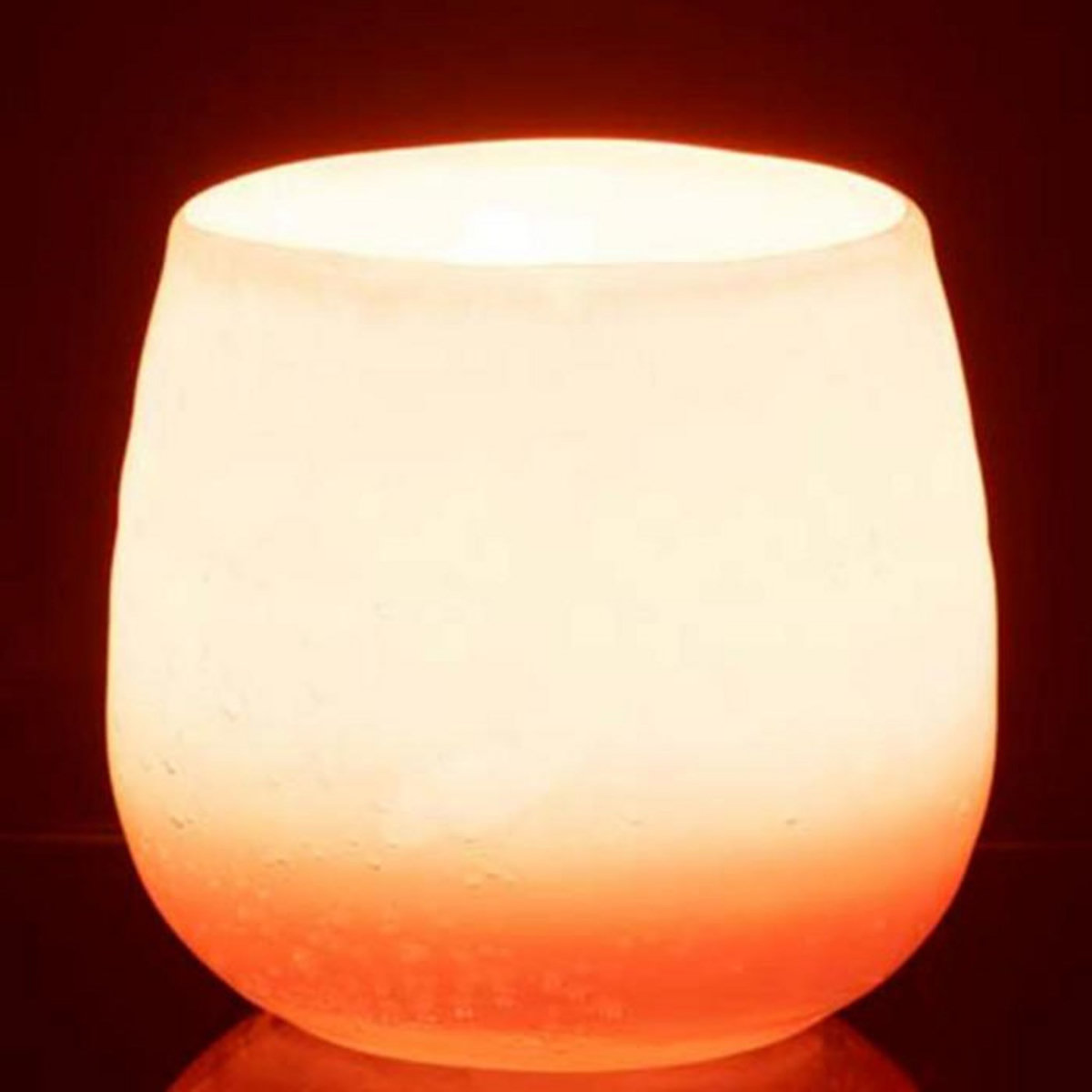 Paris Prix Vase Design en Verre  Juliette  11cm Orange & Rose