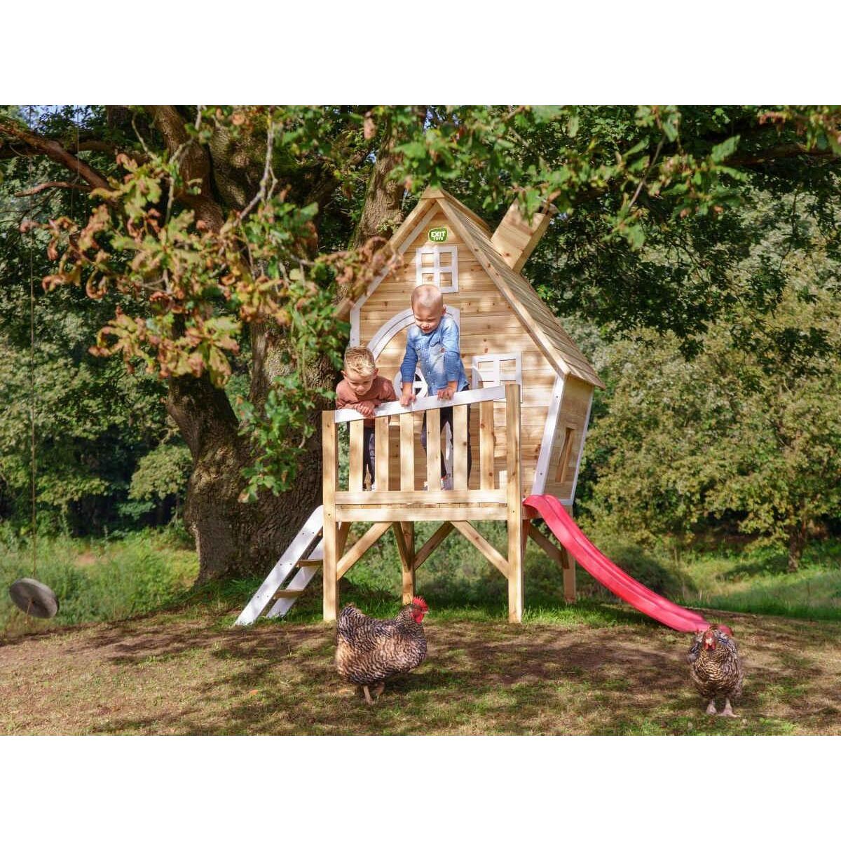EXIT TOYS Maisonnette en bois pour enfants Fantasia 300 Naturel - Exit Toys