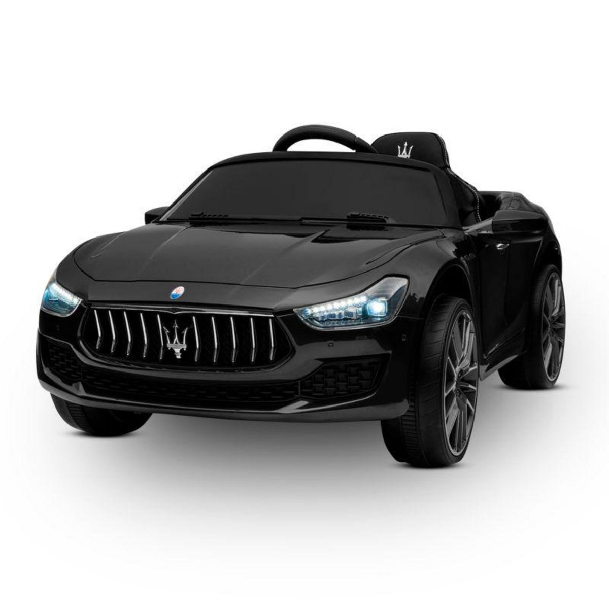 JT2D Maserati Ghibli Voiture Electrique Enfant (2 x 25W) 108 x 56 x 44 cm - Marche av/ar, Phares, Musique et Télécommande parentale