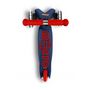 Voir la diapositive 4 : Micro Trottinette  Mini  Deluxe LED - Bleu Marine