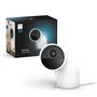 Voir la diapositive 2 : Philips Caméra de surveillance HUE SECURE avec support bureau blanche