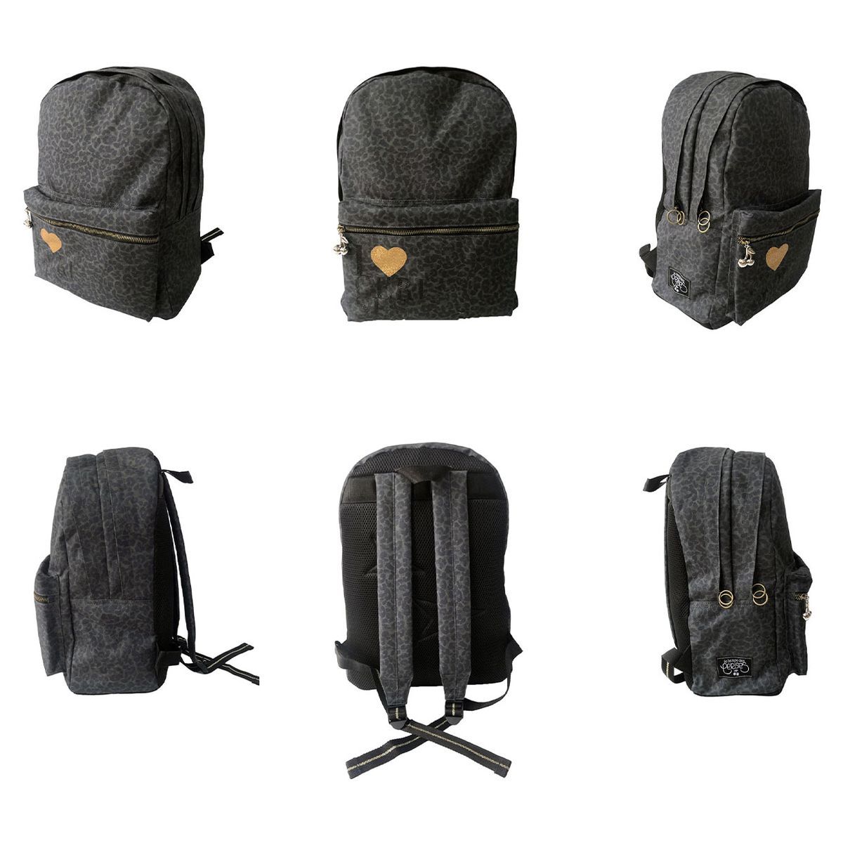 LE TEMPS DES CERISES Sac à dos 2 compartiments 43 cm gris