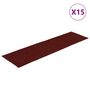 Voir la diapositive 2 : VIDAXL Tapis d'escalier auto-adhesifs 30 pcs rouge 76x20 cm