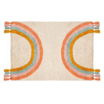 Atmosphera Kids Tapis Déco Enfant  Arc-en-Ciel  100x150cm Multicolore