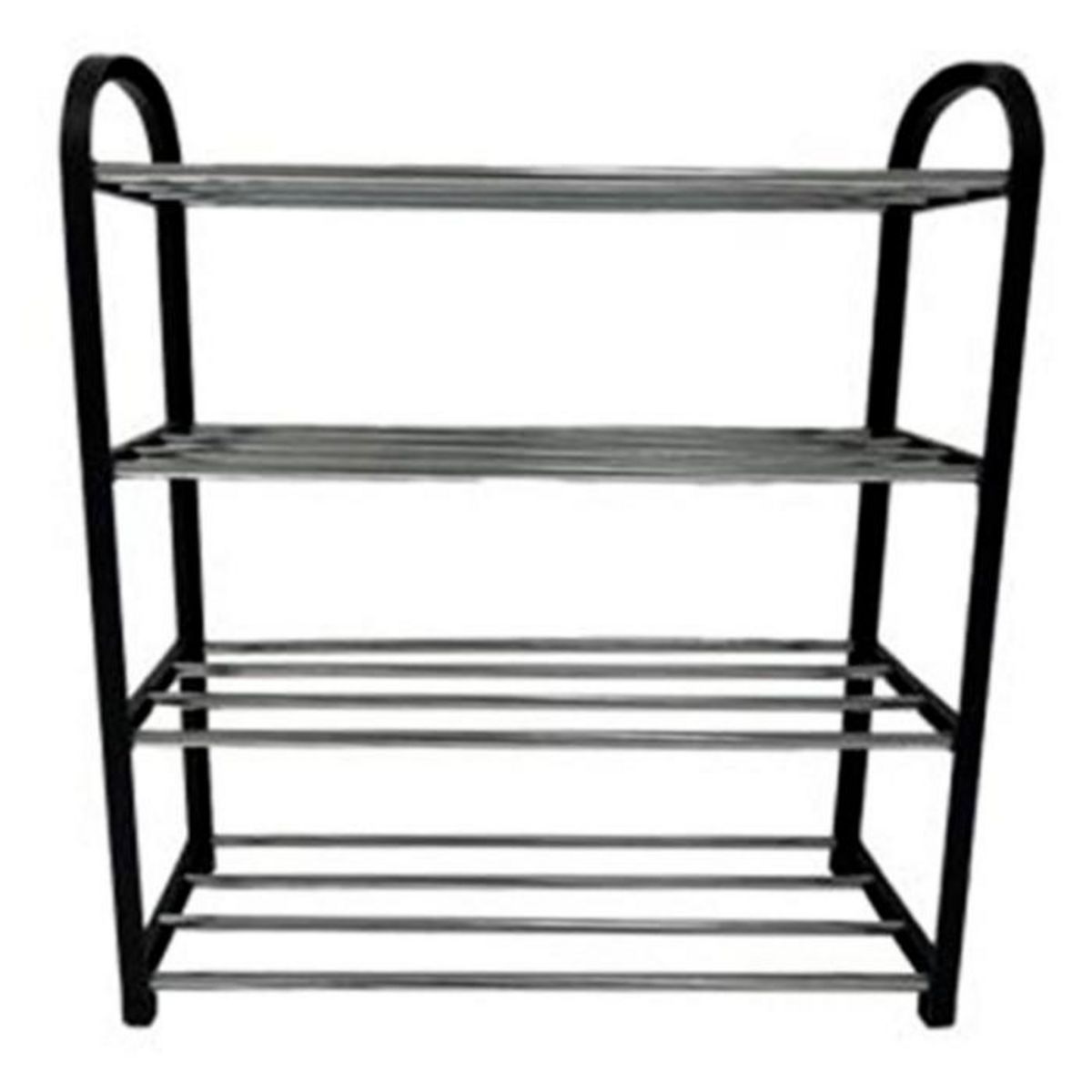 Paris Prix Étagère à Chaussures  4 Niveaux  62cm Noir