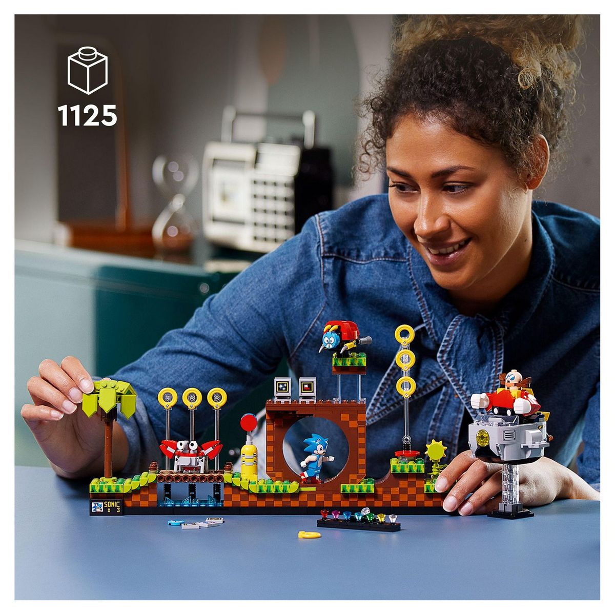 LEGO Ideas 21331 - Sonic the Hedgehog &ndash; Green Hill Zone, Jeu