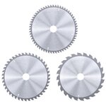 KWB Jeu de 3 lames de scie 210 x 30 x 2,5 mm