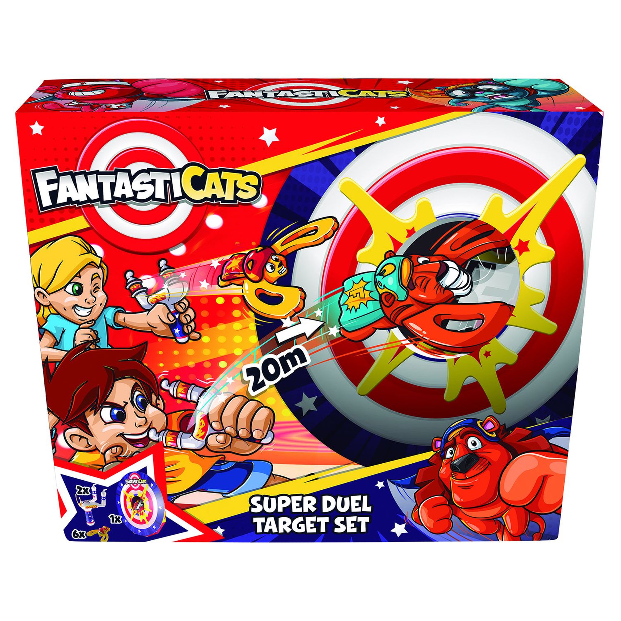 Voir la diapositive 2 : GOLIATH FantastiCats Super Duel Target Set