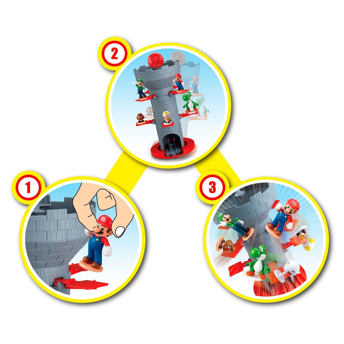 Epoch d'Enfance Jeu Super Mario - Blow Up! Shaky Tower