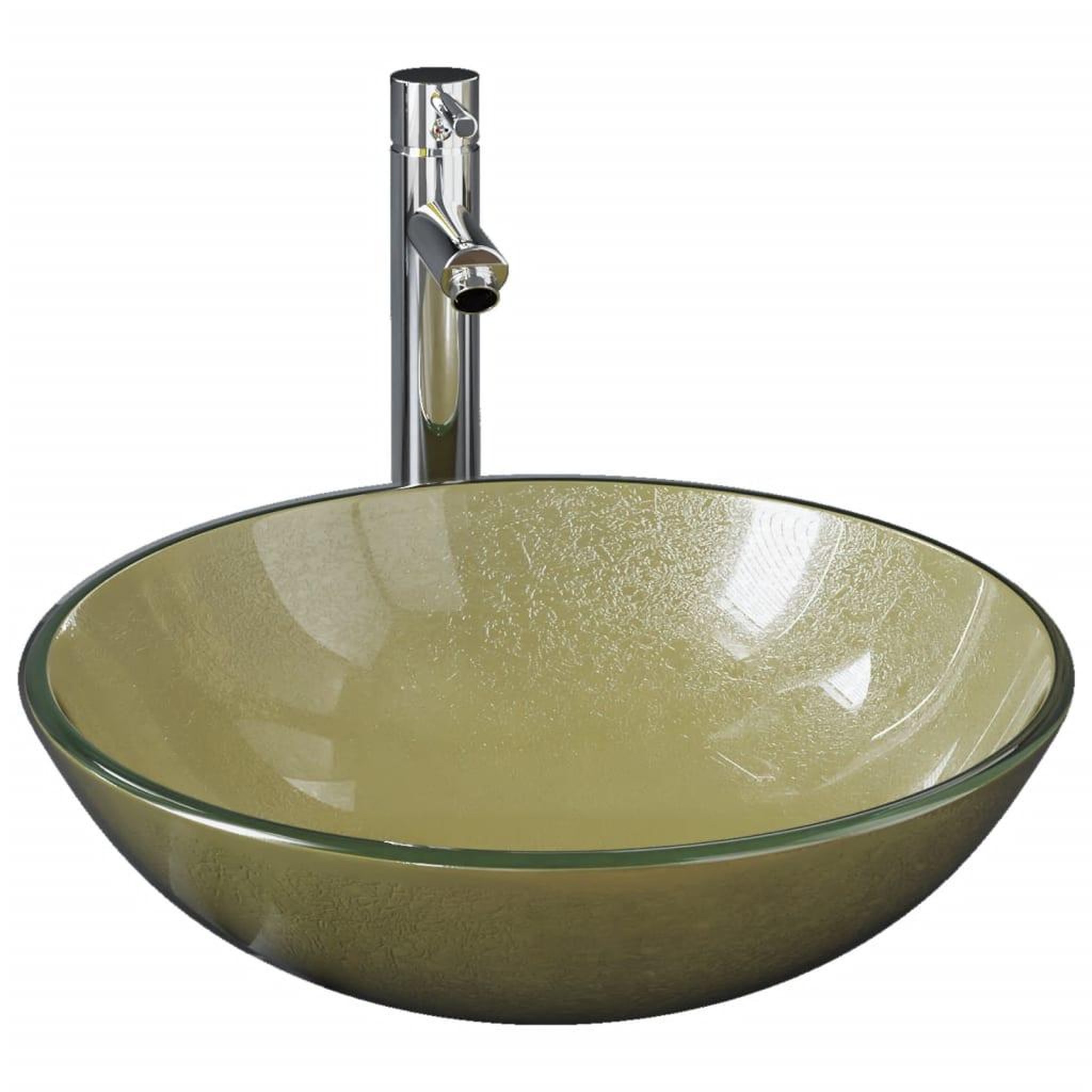 Voir la diapositive 2 : VIDAXL Lavabo de bain avec robinet et drain a poussoir Verre trempe
