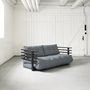 Voir la diapositive 1 : KARUP DESIGN Canapé banquette futon structure noire matelas futon FUNK SOFA