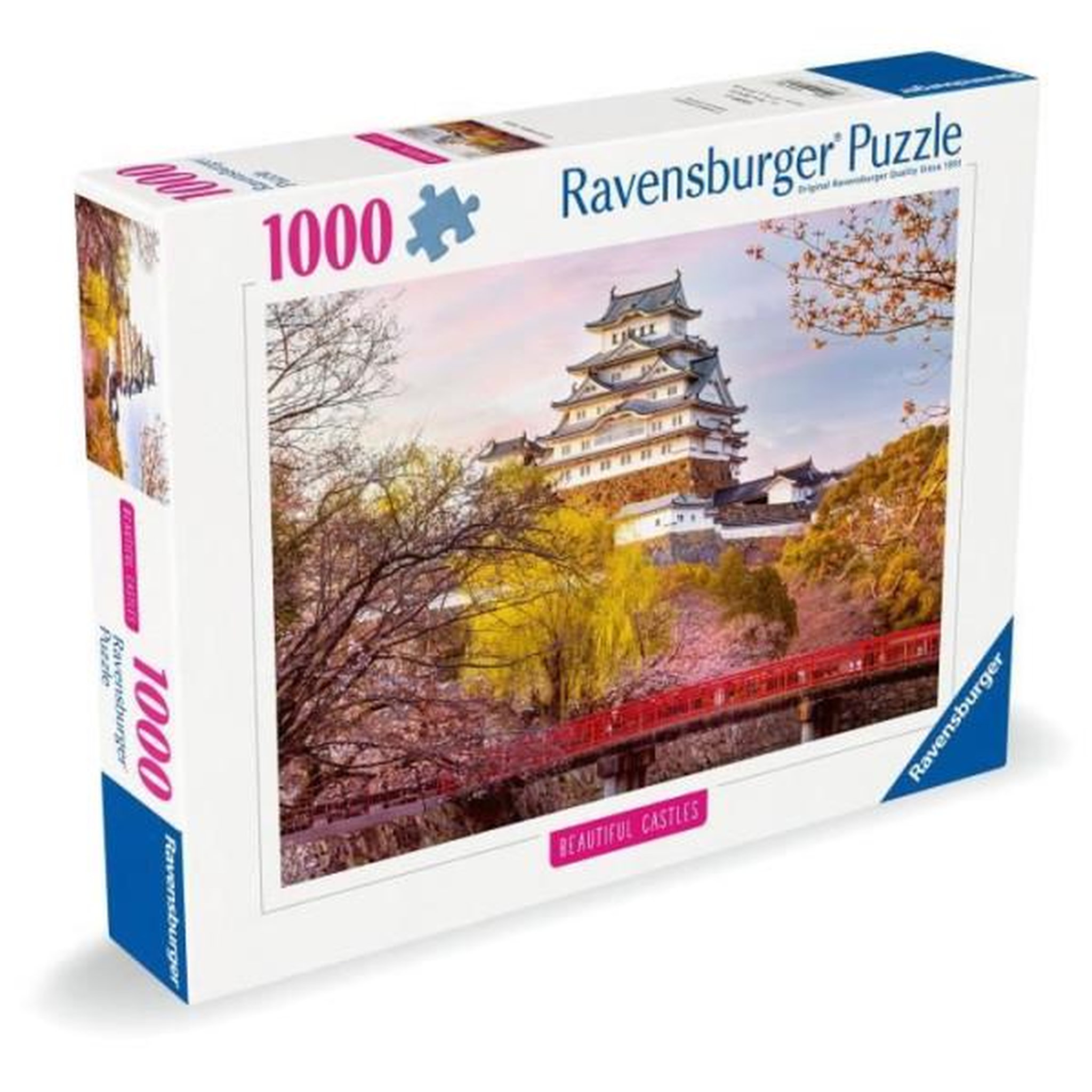 Voir la diapositive 4 : RAVENSBURGER Puzzle 1000 pieces château de himeji, japon, collection highlight, des 14 ans, château, 12001316, ravensburger