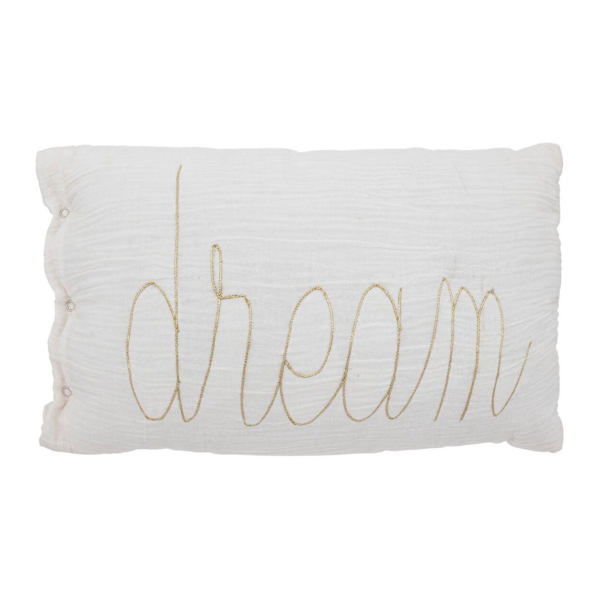Voir la diapositive 1 : Atmosphera Kids Coussin déco  lili  30x50cm blanc