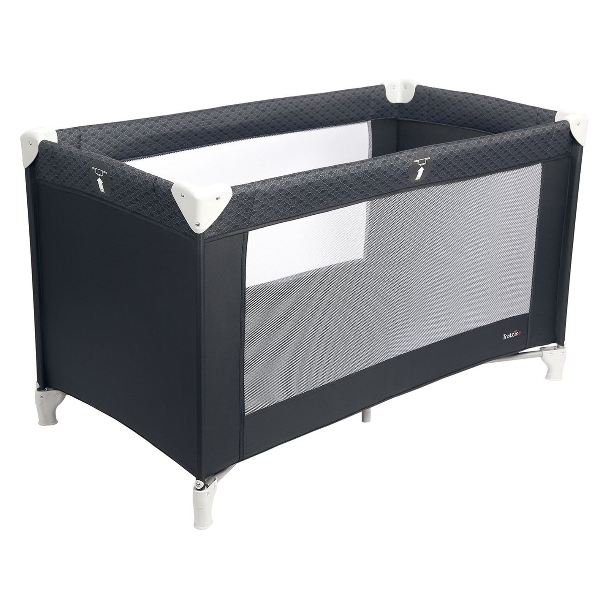 Voir la diapositive 1 : TROTTINE Lit parapluie Odissey  Nami Gris