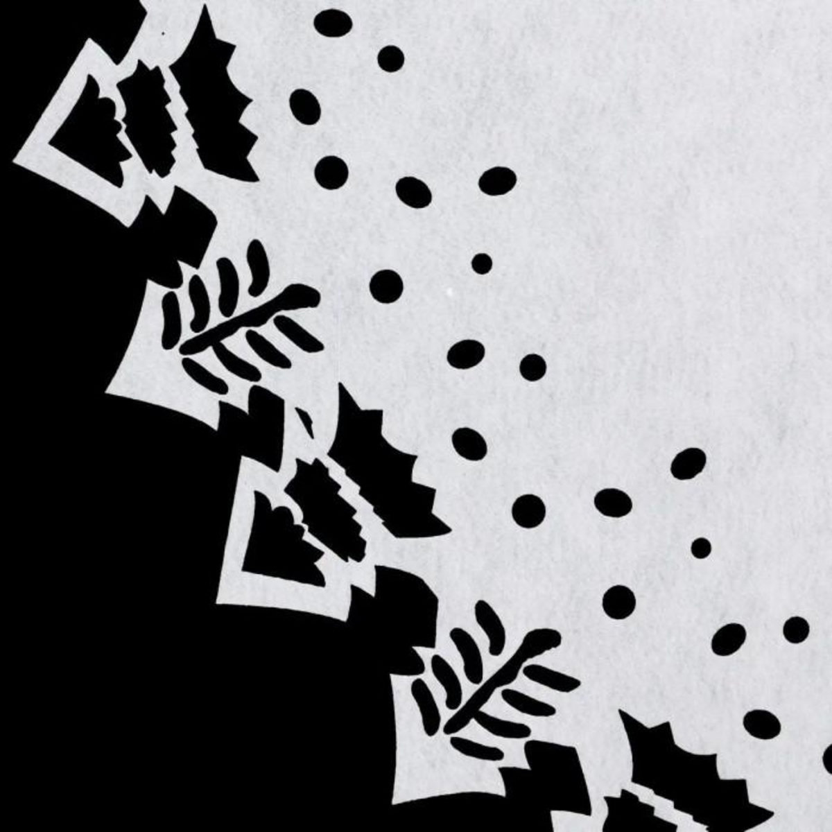 ATMOSPHERA Tapis pour Pied de Sapin  Noël  100cm Blanc