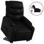 Voir la diapositive 2 : VIDAXL Fauteuil inclinable electrique noir similicuir