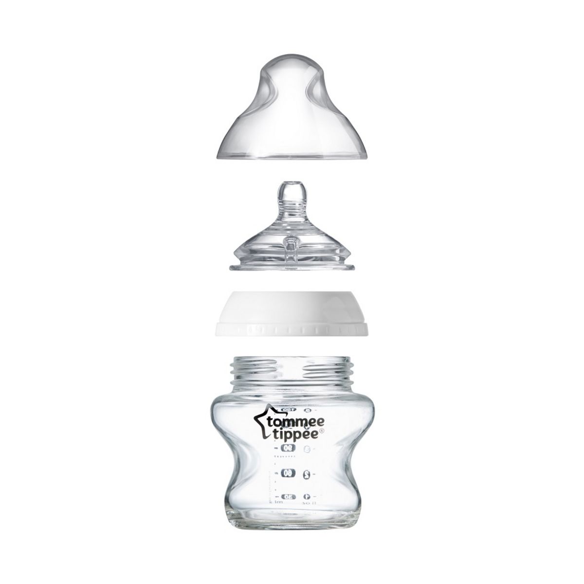 TOMMEE TIPPEE Biberon en verre 150ml Closer to Nature 