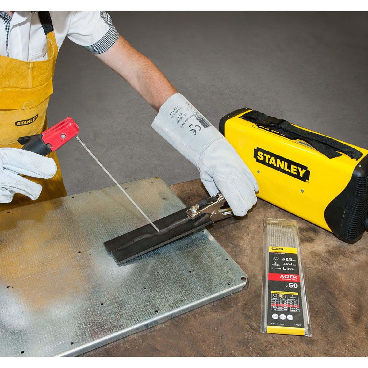 STANLEY Porte électrode 500A