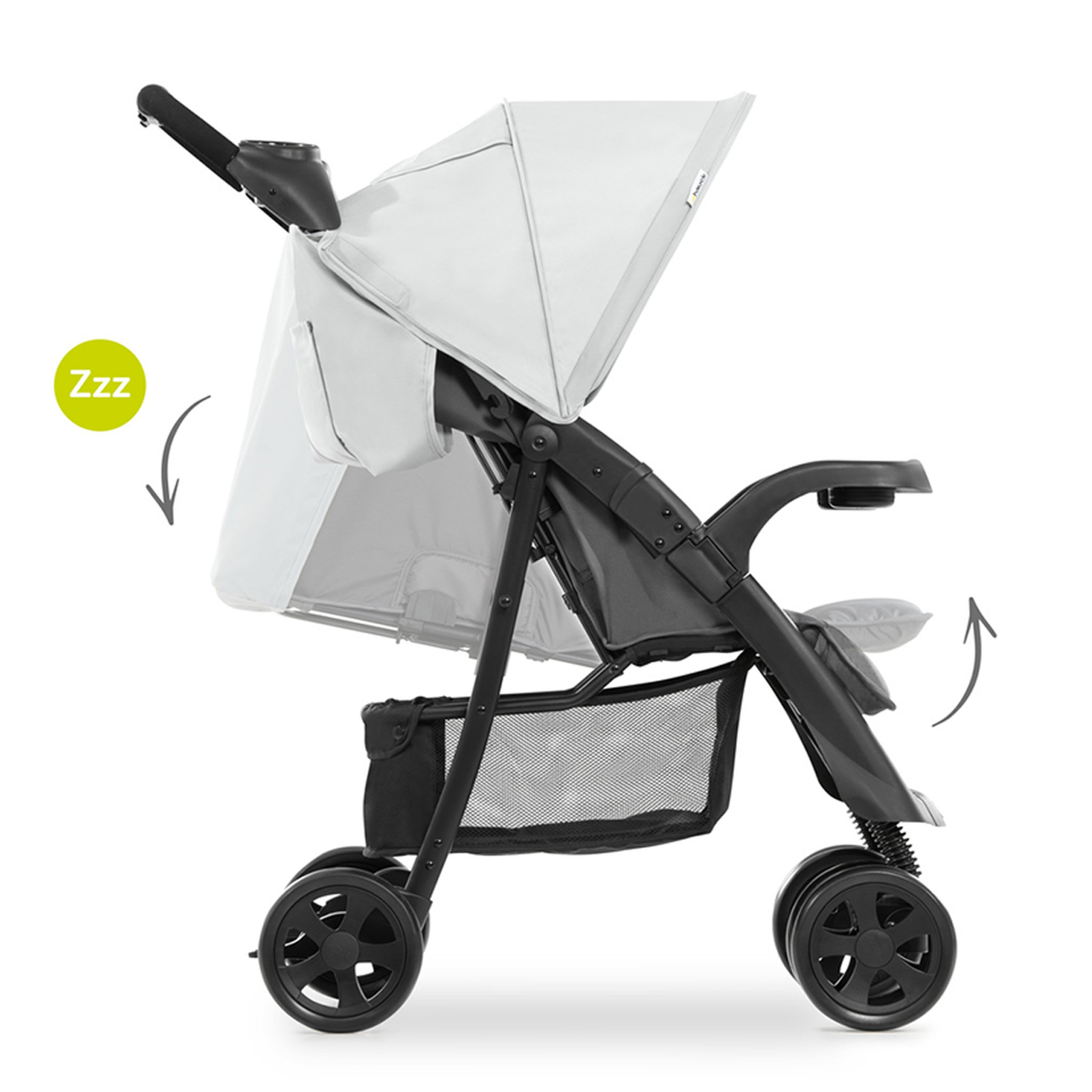 Voir la diapositive 2 : HAUCK Poussette Shopper Neo II - Gris