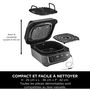 Voir la diapositive 3 : NINJA Grille-viande Foodi Air Grill  EG351 gris thermosonde à poser, 25.5x24.5 cm