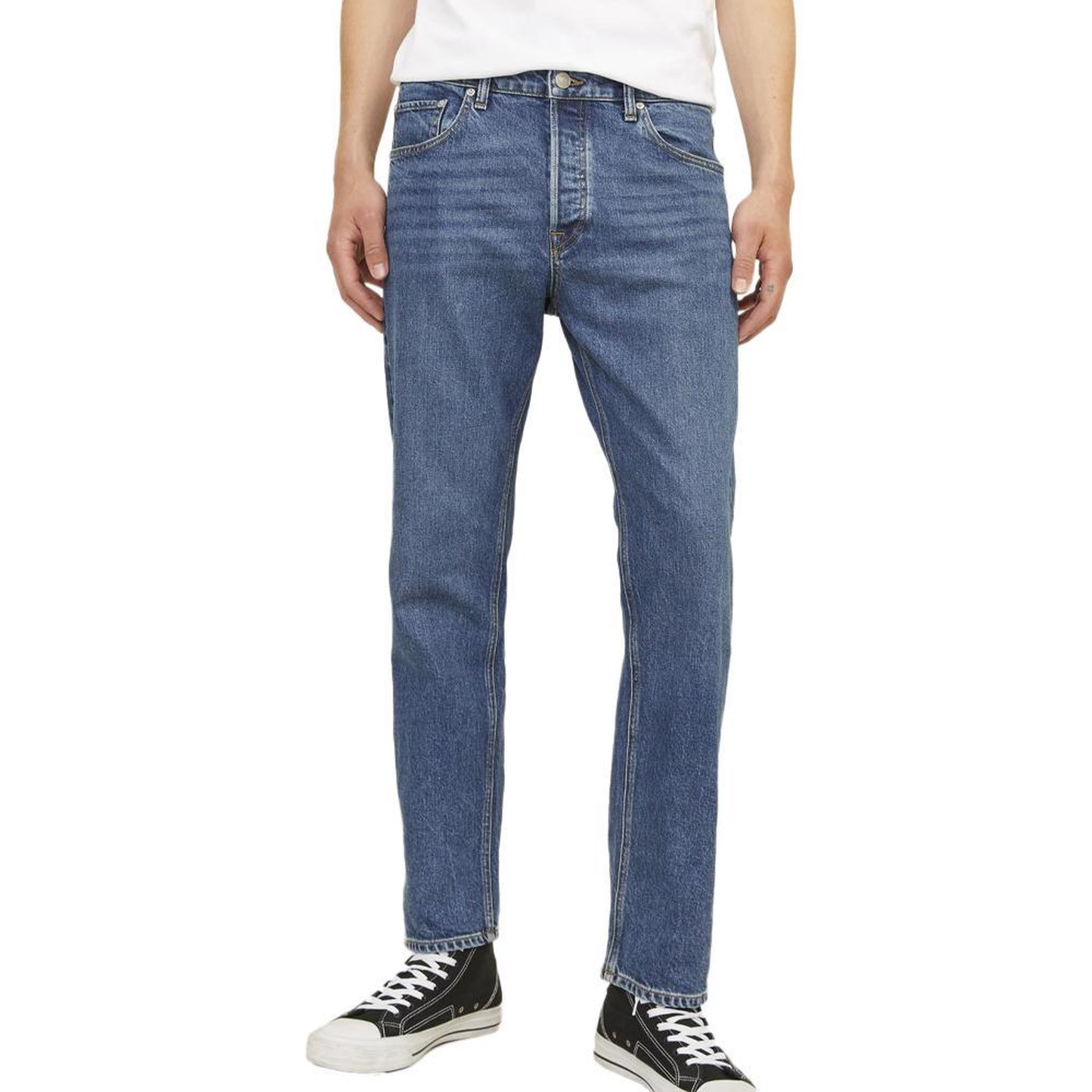 Voir la diapositive 2 : Jack & Jones Jean slim bleu homme jack & jones chris