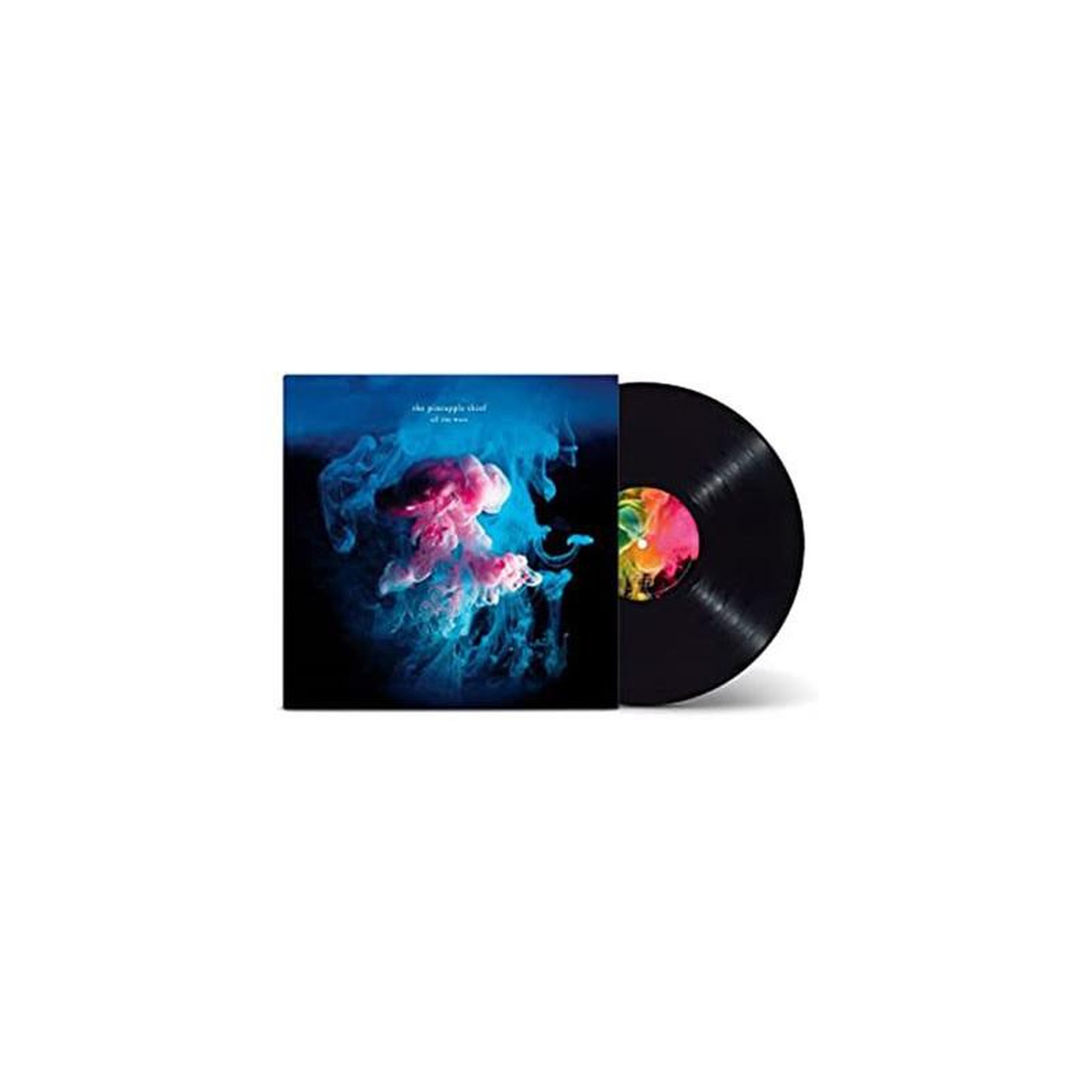 Vinyle 12 pouces pineapple thief - all the wars kscope 1129 disque noir, label central multi-couleur
