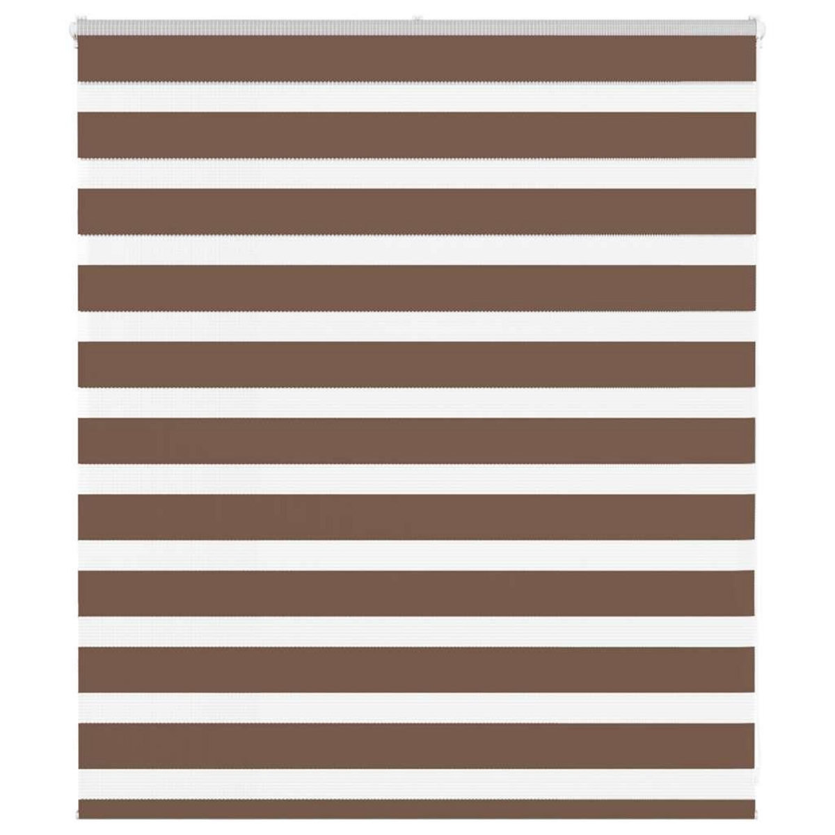 VIDAXL Store zebre marron 135x100cm largeur du tissu 130,9cm polyester