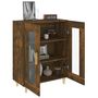 Voir la diapositive 4 : VIDAXL Buffet chene fume 69,5x34x90 cm bois d'ingenierie