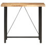 Voir la diapositive 2 : VIDAXL Table de bar 120x58x107 cm Bois de manguier brut