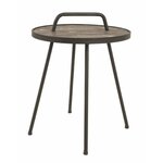 Paris Prix Table d'Appoint Vintage  Hodo  65cm Noir