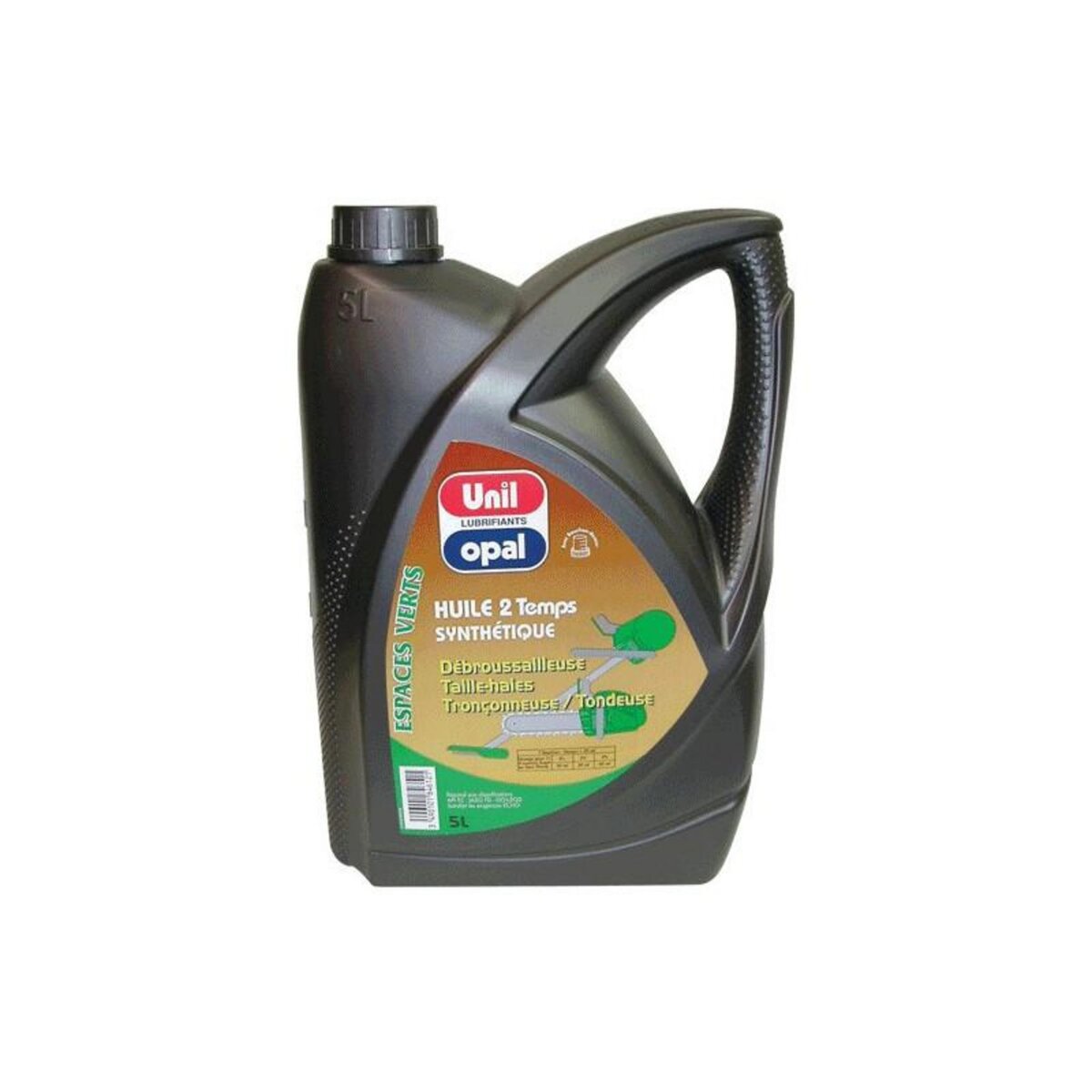 UNIL OPAL Huile moteur 2T Espaces Verts 5L UNIL OPAL MOTEUR2T 5