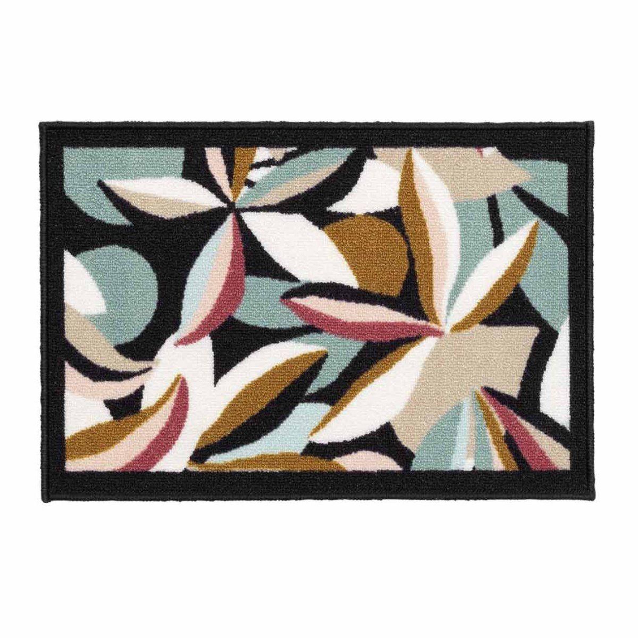 Douceur d'Intérieur Tapis imprimé  lavinia  40x60cm multicolore