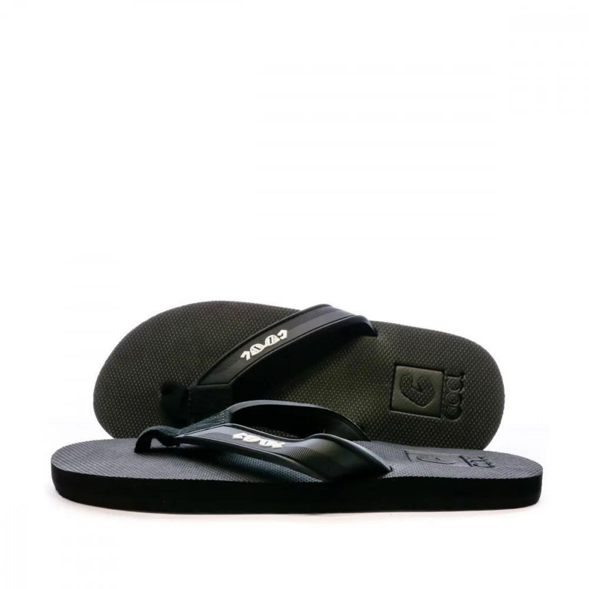 COOL SHOE Tongs noires Garçon Cool Shoe Bone Shop