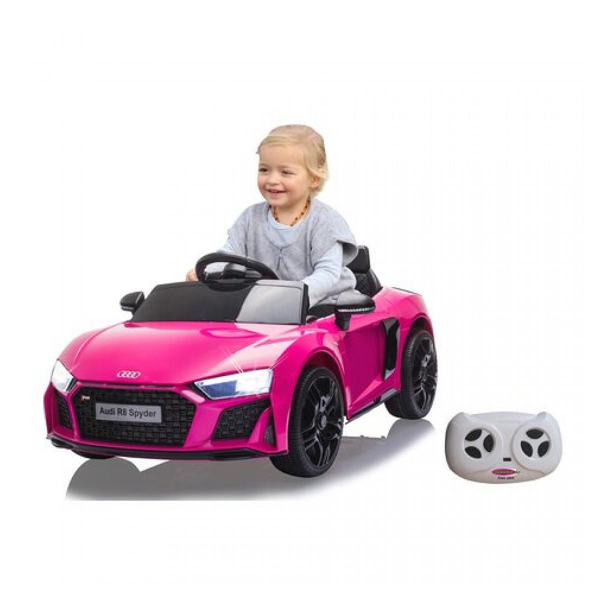 Jamara Ride-on Audi R8 Spyder V10 performance quattro pink