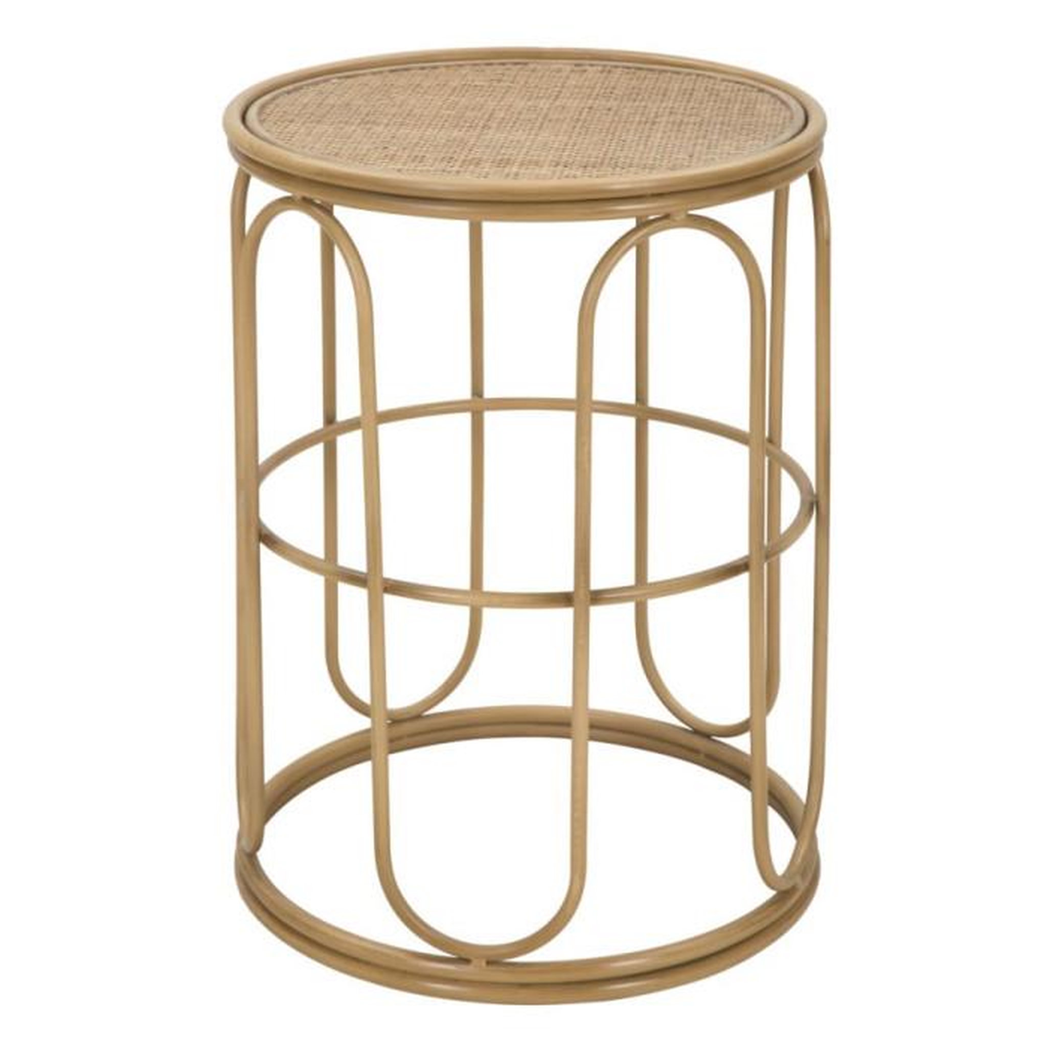 Paris Prix Table d'Appoint Design en Rotin  Samui  55cm Naturel