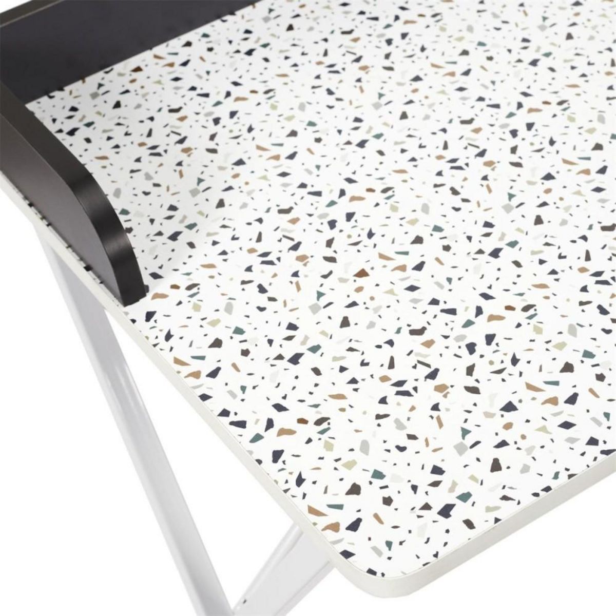 The Home Deco Factory Bureau BRICE terrazzo bleu