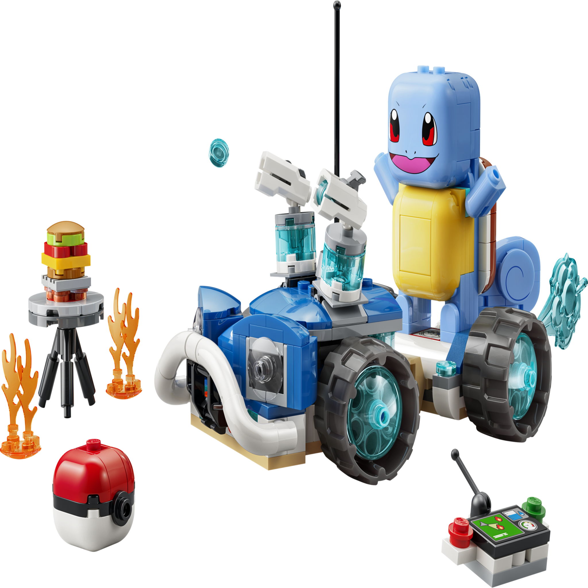 LEGO Lego pokémon 72156 l'aventure de carapuce avec buggy  dès 7 ans