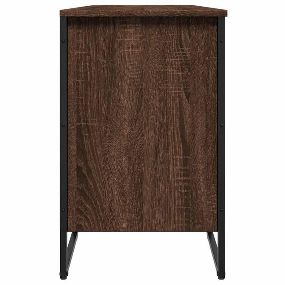 VIDAXL Armoire à chaussures chêne marron 90x38x61,5 cm bois ingénierie